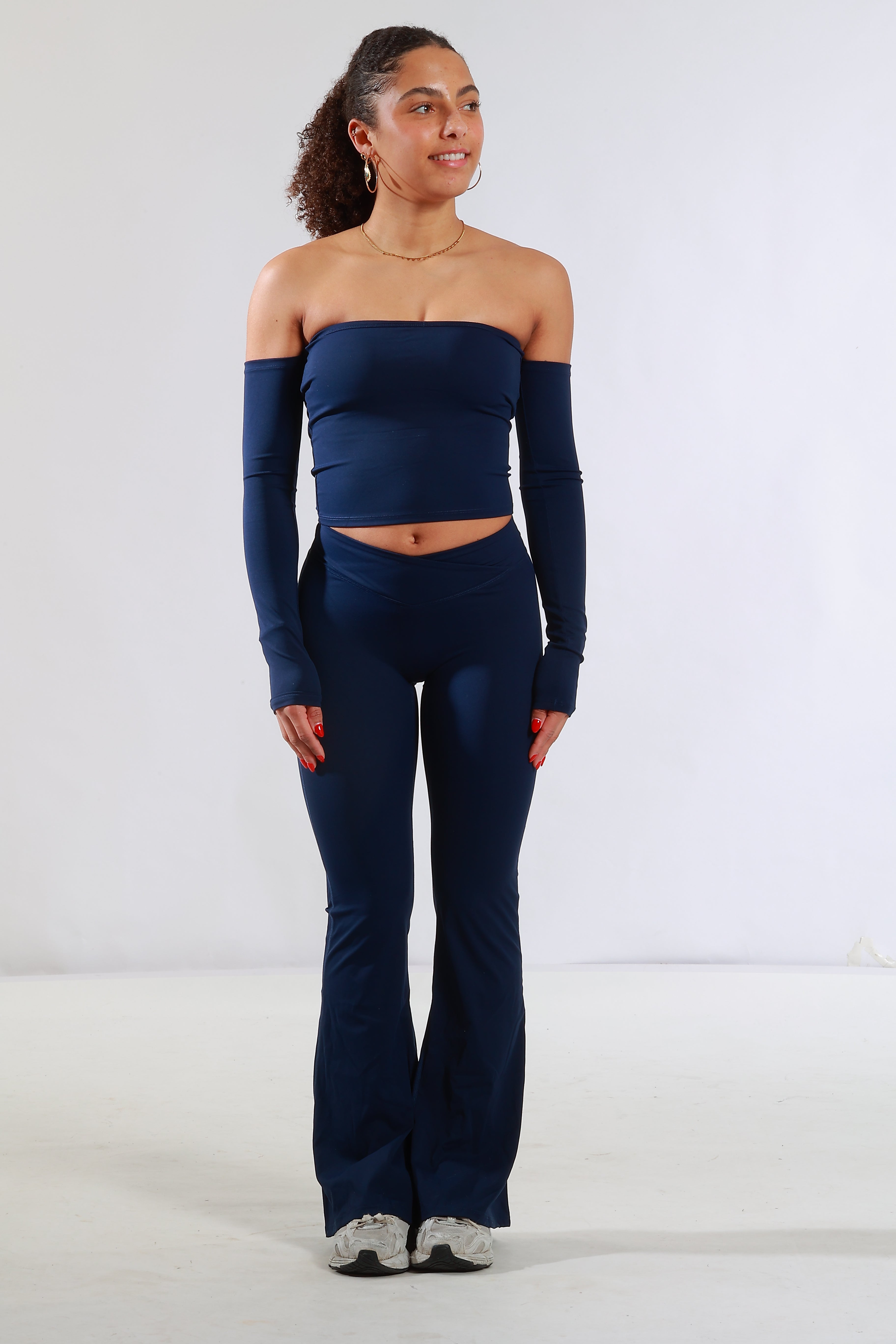 Mova 2-delige set – strapless bandeau top met ingebouwde bh – SCOSCOLLECTION